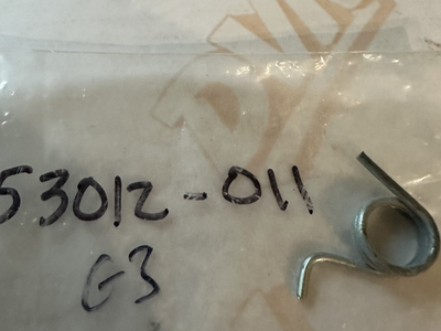 NOS Kawasaki 53012-011 G3SSD G3SSE KH100 Spring Hook