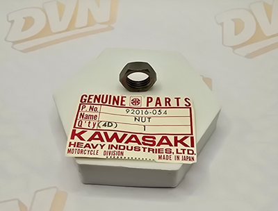 NOS NEW OEM FACTORY KAWASAKI KL250 KZ400 KZ200 LOCK NUT 92016-054