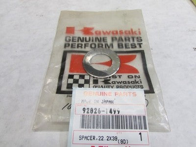 NOS KAWASAKI KX125 ROD SIDE THRUST WASHER 22.2X39X1.0 1998/1999 OEM # 92026-1499