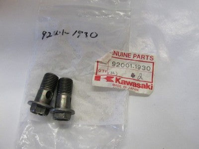 Kawasaki NOS NEW 92001-1930 Bolt 14x28.5 KAF KVF ZG ZR ZX    sold as 2