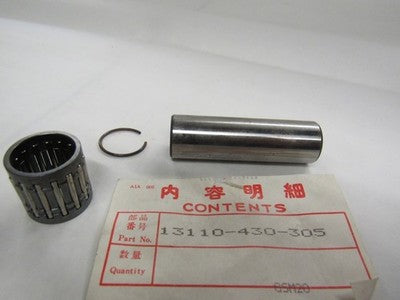 NOS Honda 1978-79 CR250 R Elsinore Piston Pin, Bearing & Clips Set 13110-430-30