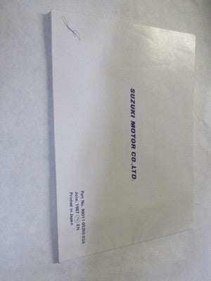 1988 OEM SUZUKI DR100 OWNER'S MANUAL VINTAGE