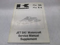 1992 KAWASAKI JET SKI SS X-4 WATERCRAFT SERVICE SHOP REPAIR MANUAL