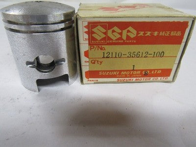 NOS  ORIGINAL OEM SUZUKI 1.0MM OVER   PISTON  FZ50 RM50  OR50  12110-35612-100