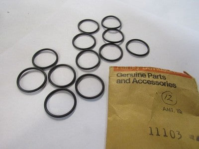 12 NOS Harley Davidson Clutch Gear O-Ring OEM 11103  HD AMF