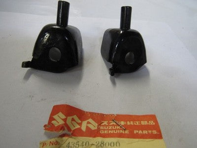 NOS Suzuki OEM TC125 TS125 Holder Bracket 43540-28000  SOLD AS 2