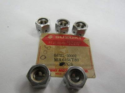 Suzuki M123 M15 M15D Nos Rear Axle Nut Lot Of 4 64721 50002