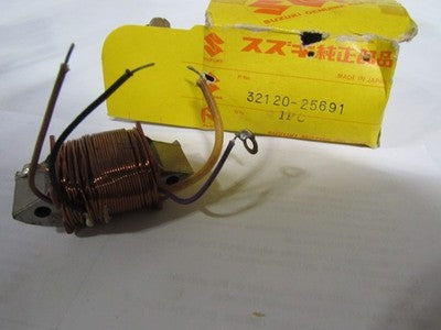 Suzuki TS100 TC100 1973-1975    Lighting coil A   p.n 32120-25691 Kokusan IGN.