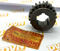 Kawasaki 13137-007 OEM Top Gear Output Shaft. 21t. Fit Kawasaki A1 A1SS A7 A7SS