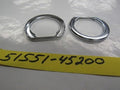 QTY 2 NEW OEM SUZUKI 1980 1981 GS750 FORK COVER SEAT 51551-45200