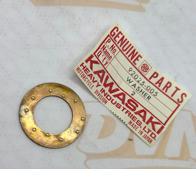 Kawasaki NOS NEW 92025-005 Side Washer Shim G3 G4 KD KE KS KV KX KDX G31M G3SS