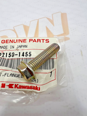 New OEM Kawasaki 92150-1455 Flange Bolt NOS