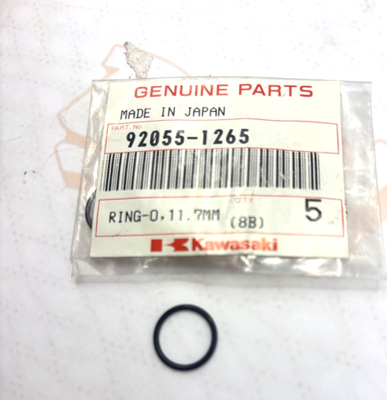 Kawasaki OEM 92055-1265 O-RING,11.7MM