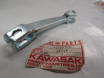 Kawasaki 42029-015 Rear Brake Cam Lever F6 F7 NOS New Vintage
