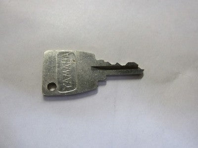 Vintage Yamaha OEM Factory Pre Cut Motorcycle Key # 957