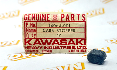 Kawasaki NOS NEW 14064-001 Carburetor Stopper F5 F6 F7 F8 F9 F81M 1970-75