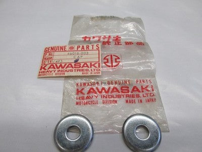 Kawasaki NOS  46016-003 Handlebar Holder Cap H1 S1 S3 A1 A7 KH KZ sold as 2