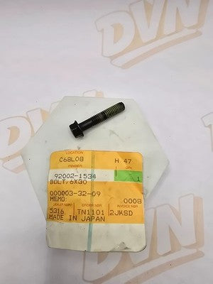 Kawasaki OEM 92002-1534 Bolt6x30