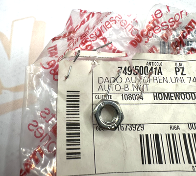Ducati Nut NOS 74950041A  (L-8170)