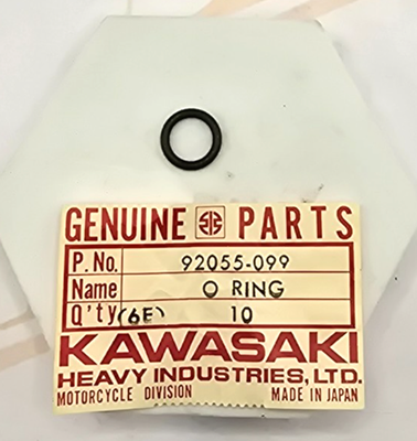 Kawasaki NOS NEW 92055-099 O Ring 8.8mm KX KZ KDX KMX ZN ZX KX80 KZ750 KZ700