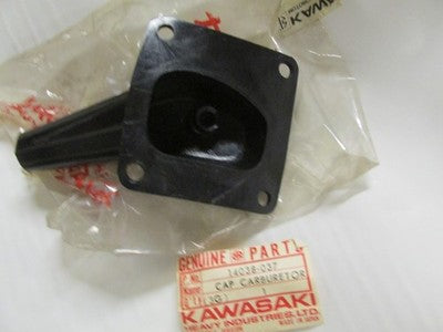 Kawasaki 1974-1975 F7  nos Cap Carburetor 14038-037 New OEM