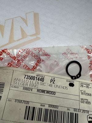 DUCATI 735001440 SEEGER RING CIRCLIP OEM NOS