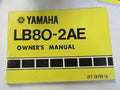 1977-78 YAMAHA LB80 LB80-2AE OWNERS MANUAL
