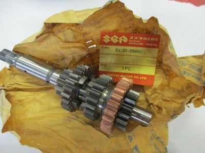 NOS Suzuki Transmission Counter Shaft 1971-1975 GT185 TS185 24120-29003