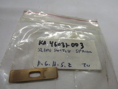 NOS OEM KAWASAKI H1 H2 F9 S2 F11 LEFT SWITCH KNOB SPRING 46031-003