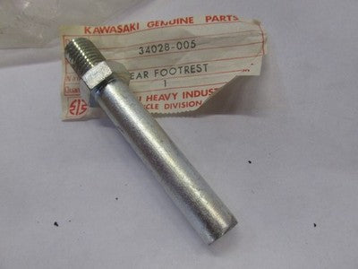 NOS NEW OEM FACTORY KAWASAKI 1973 G3SS REAR FOOTREST BAR 34028-005
