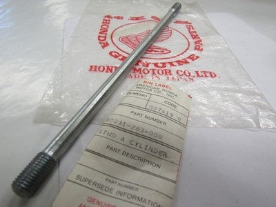 NOS HONDA 1966 CB450 CYLINDER STUD A 90031-283-000