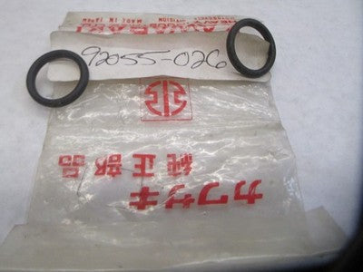Kawasaki NOS 92055-026 Oil Filter Plug O Ring F3 F4  G4 G5 KV MT1 G31M  sold as2
