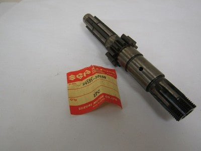 SUZUKI TM250 TRANSMISSION COUNTERSHAFT NOS 1973-1974