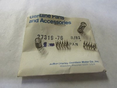 NEW OEM HARLEY MIXTURE ADJUSTING SCREW SPRING 27319-76  SOLD AS 4