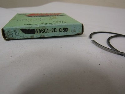 YAMAHA YZ80 1974-82 YAMAHA RINGS 0.50 MM  OVER SIZE OEM pn  5T8-11601-20-00