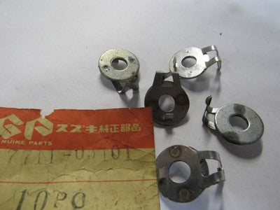 NOS Suzki T500 T350 TS400 Neutral Indicator Point Set  37711-05101  sold as 5