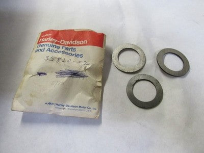 NOS Harley Davidson .050 Countershaft Low Gear Washer P N 35820-52  SOLD AS 3