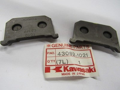 Kawasaki NOS NEW 43082-1021 Front Brake Pad Assy KZ KZ1100 KZ1000 GPz Police
