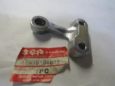 Suzuki NOS VS1400, 1987-88, 1990-95, Brake Pedal Boot Bracket, # 43519-38B00