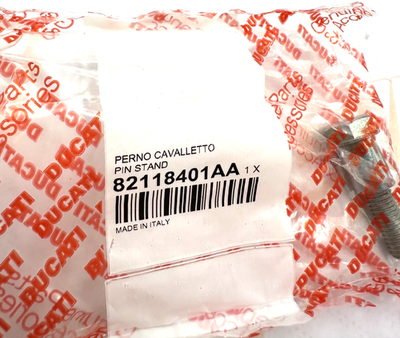 DUCATI 82118401AA AXLE SIDE STAND 1PC NOS