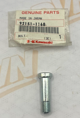 NOS Kawasaki OEM Bolt 2001-2002 AN110 2003-2011 AN112 2010 AX125 92151-1160