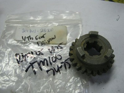 Suzuki TM100 1974-75,RM125 1975  oem 4th gear Driven 24341-28300