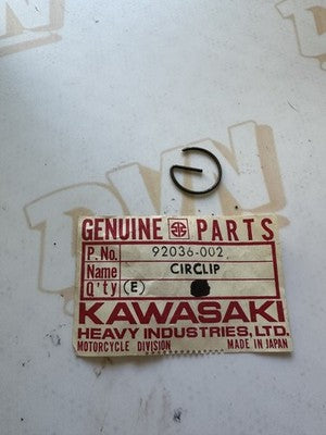 NEW Genuine OEM Kawasaki Circlip 5 92036-002