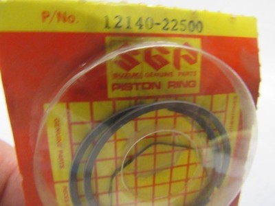 NOS NEW OEM ORIGINAL SUZUKI PISTON RINGS 12140-22500