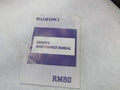 1989 Suzuki RM80 Owners Manual 99011-02B23-03A