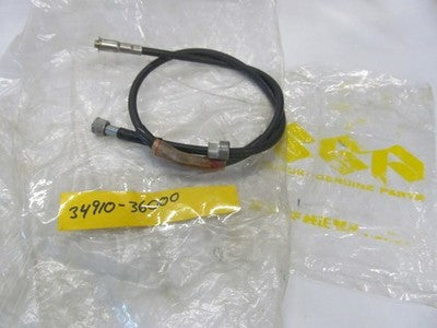Suzuki 1973-1978 GT185   NOS SPEEDOMETER CABE  34910-36000