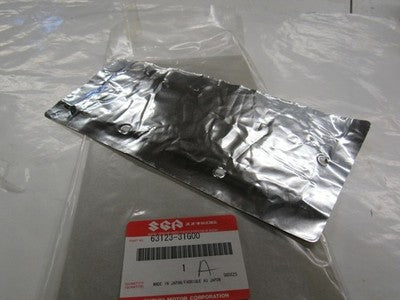 NOS Suzuki 2007-2009 SUZUKI LT-A450X REAR FENDER heat shield  63123-31g00