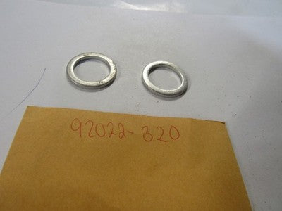2 Kawasaki NOS NEW 92022-320 Plain Washer 76-82 KZ KZ750 CSR LTD