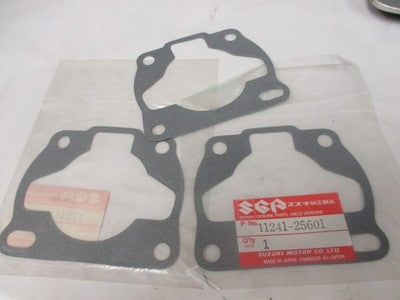 NOS Suzuki TC100 TS100 Cylinder Gaskets 11241-25602