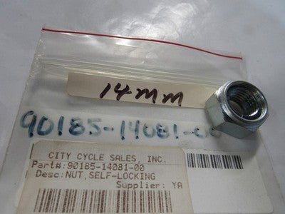 NOS Yamaha Self Locking Nut 90185-14081 LC50 TT225 YFM400 YFM600 YFM660